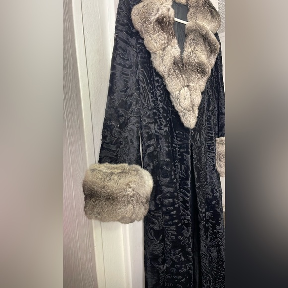 Vintage Fur Trim Coat For Live Show - Picture 4 of 8